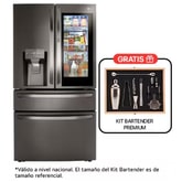 Refrigeradora LG French Door 679L InstaView™ y Dual Craft Ice™